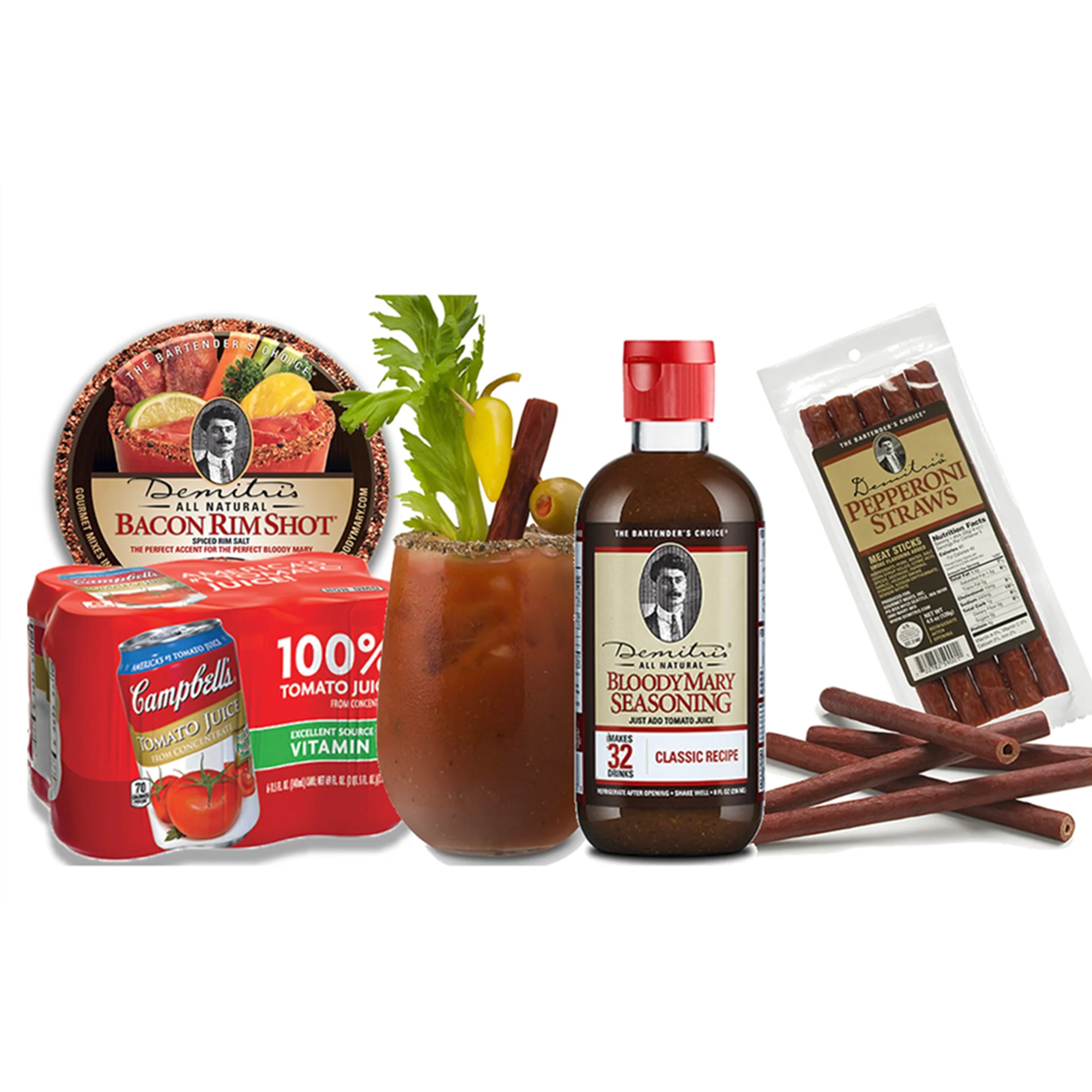 Demitri's Bloody Mary Starter Bundle – Gourmet Mixes Inc