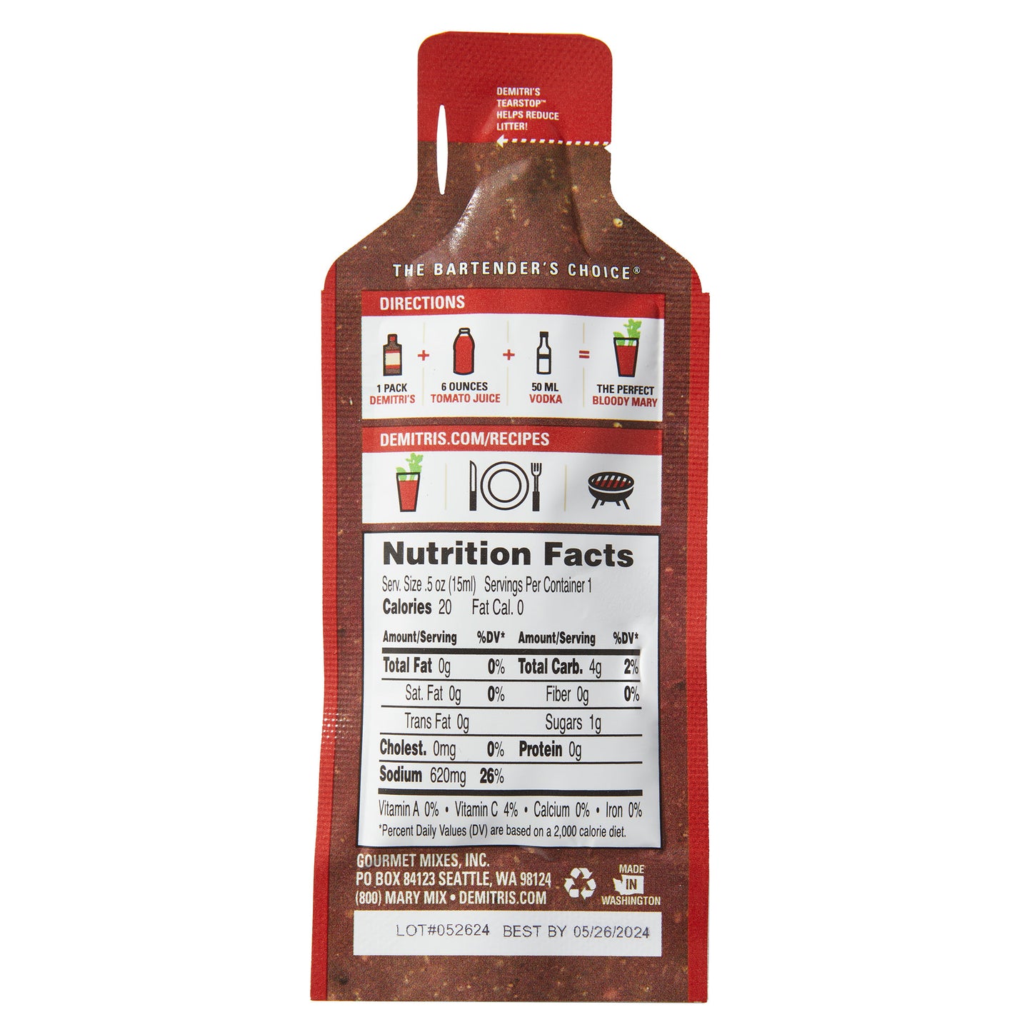 Single Serve Pouches - 6 Pack