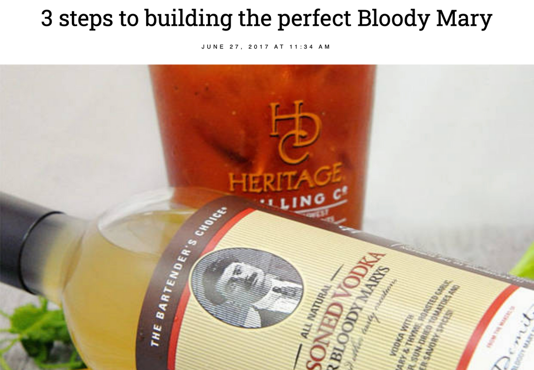 3 Steps to building the perfect Bloody Mary