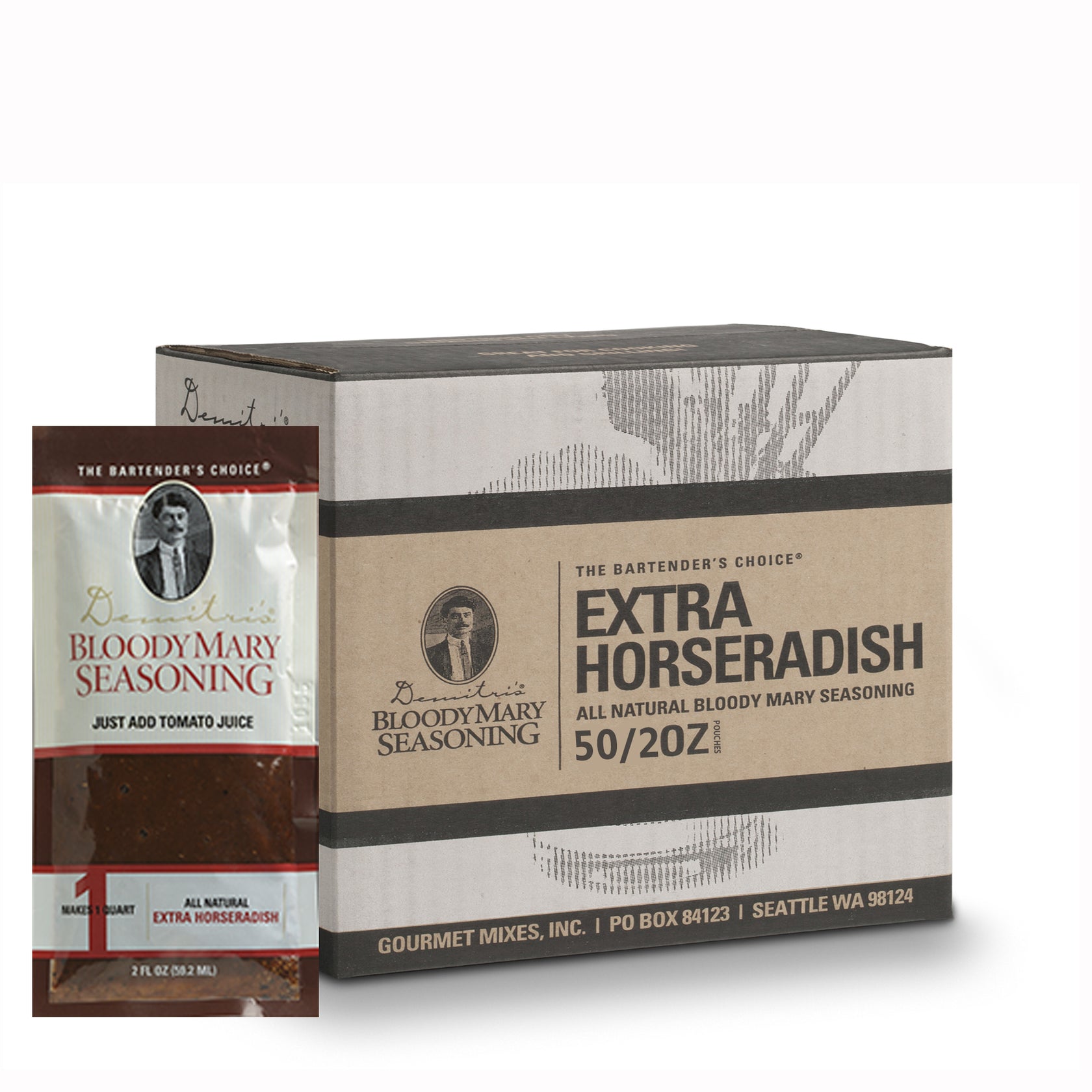 Bloody Mary Seasonings Extra Horseradish Gourmet Mixes Inc