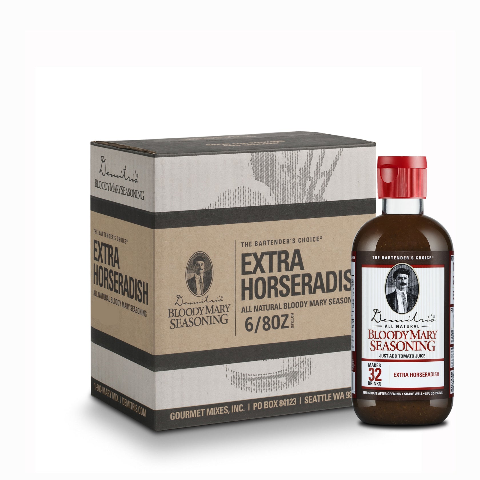 Bloody Mary Seasonings Extra Horseradish Gourmet Mixes Inc